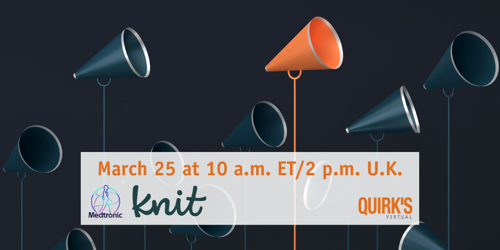 Knit Medtronic 2026 Quirks Virtual Faster More Accessible Brand Lift Measurement Womens Health