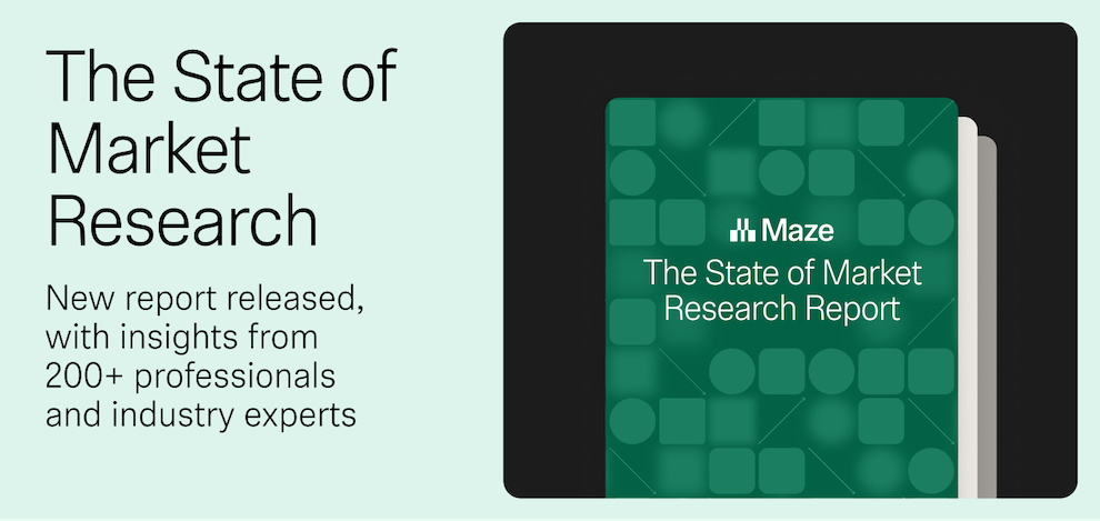 The State Of Market Research New Report Released Maze